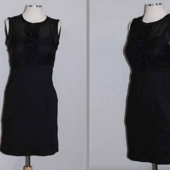 Black Ruffle Dress - Picture 4 of 9